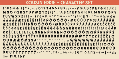 Cousin Font Poster 6