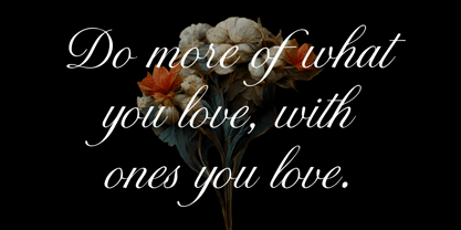 Romance Delighter Font Poster 14