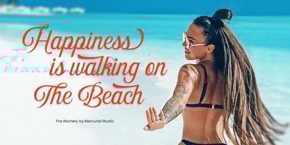 The Rachery Font Poster 7