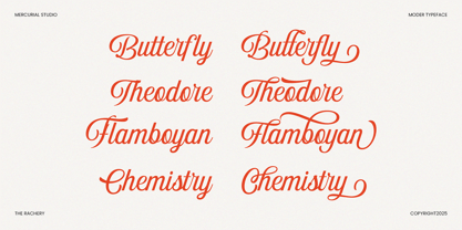 The Rachery Font Poster 10