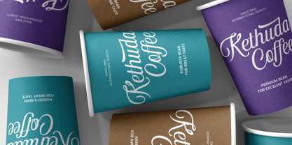 The Rachery Font Poster 3