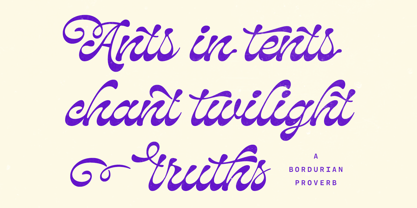 Prestino Font Poster 6