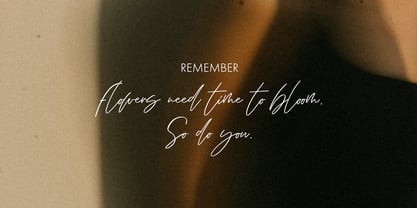 Sunday light Font Poster 2