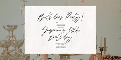 Sunday light Font Poster 11