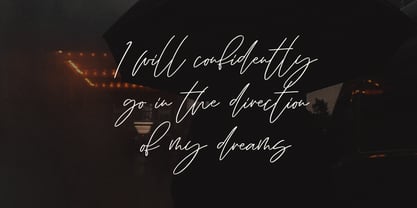 Sunday light Font Poster 9