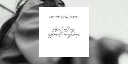 Sunday light Font Poster 3