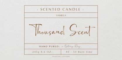 Bohemiya Felmirah Font Poster 4