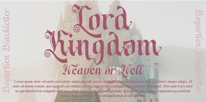 Bogurtlen Font Poster 8