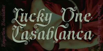 Bogurtlen Font Poster 2