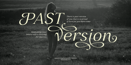 Avaline Bright Font Poster 3