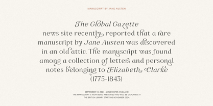 Avaline Bright Font Poster 5