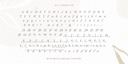 Avaline Bright Font Poster 9