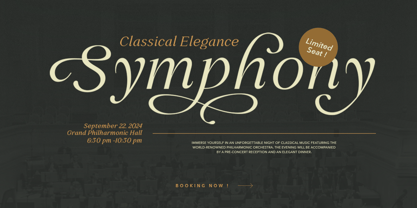 Avaline Bright Font Poster 4