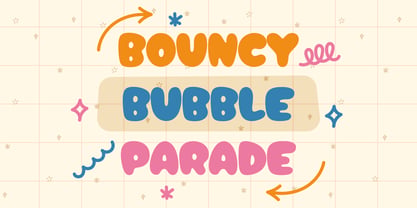Jelly Boogie Font Poster 2