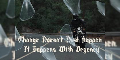 Sinevas Font Poster 15