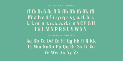 Manica Font Poster 14