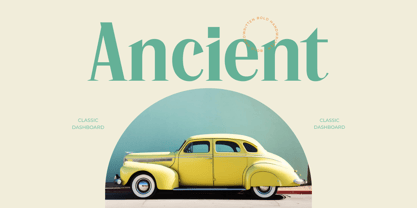 Manica Font Poster 2