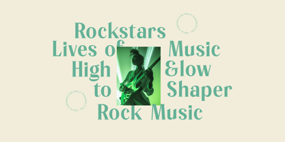 Manica Font Poster 12