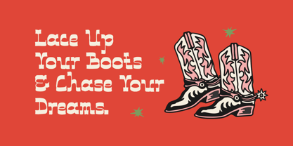 Bold Bottom Font Poster 6