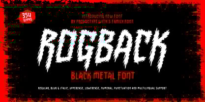 Rogback Font Poster 1
