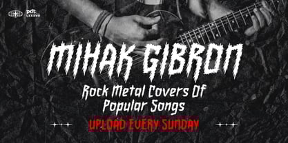 Rogback Font Poster 6