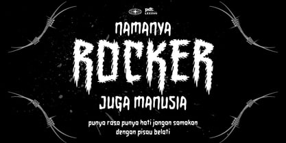 Rogback Font Poster 2