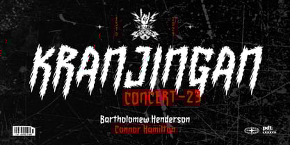 Rogback Font Poster 5