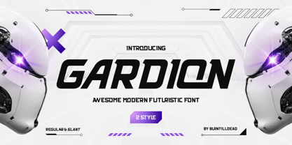 Gardion Font Poster 1