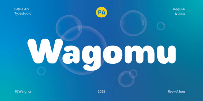 Wagomu Font Poster 1