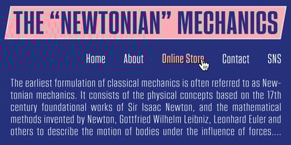 Higgs Font Poster 3
