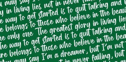 Hottes Summer Font Poster 13