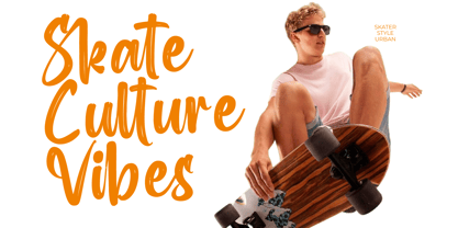 Interest Explore Font Poster 2