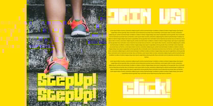 Thifloss Font Poster 2