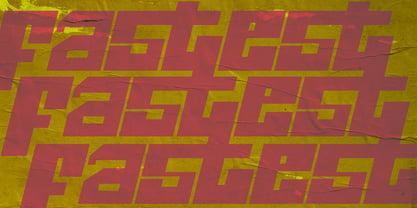 Thifloss Font Poster 5