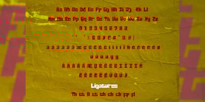 Thifloss Font Poster 6