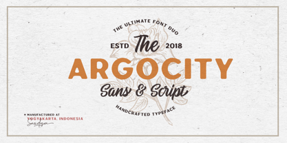 Argocity Font Poster 1