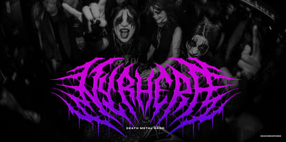 Araknix Font Poster 6