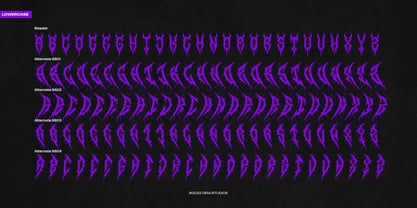 Araknix Font Poster 12