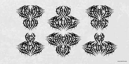 Araknix Font Poster 5