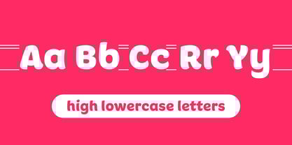 Smoothick Font Poster 2