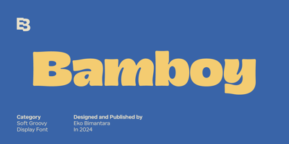 Bamboy Font Poster 1