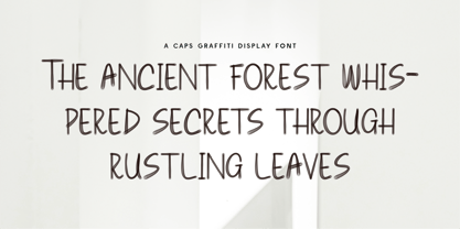 CF Clusk Throwie Font Poster 2