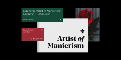 Manier Font Poster 8