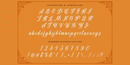 Madena Parlling Font Poster 7