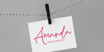 Mahistri Signature Font Poster 6