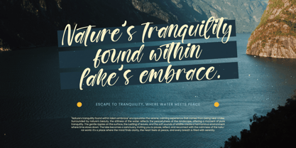 Rekont Laughin Font Poster 4