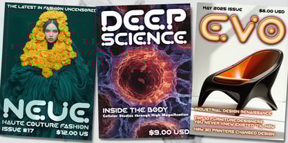 Astrophage AOE Font Poster 4