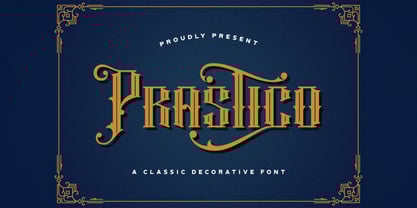 Prastico Font Poster 1