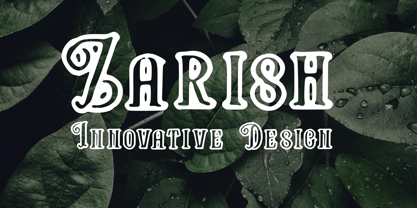 Zarish Font Poster 2