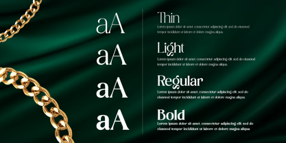 Bolight Font Poster 2